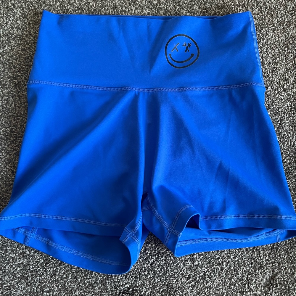Salty savage blue Women's Athletic Shorts